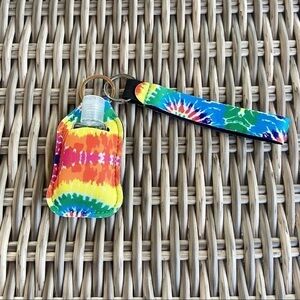 NWOT Wristlet with Refillable Bottle Sunscreen Lotion Hand Sanitizer